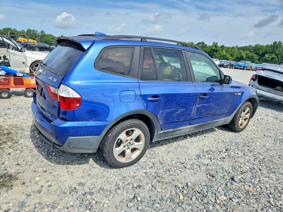 Aukcja sprzedaży 2007 Bmw X3, vin: WBXPC93457WF00709, numer aukcji: 62087786