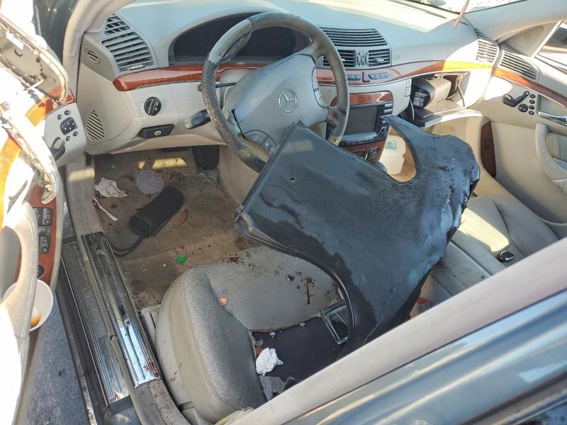 59394566 :رقم المزاد ، WDBNG70J94A403721 vin ، 2004 Mercedes-benz S مزاد بيع