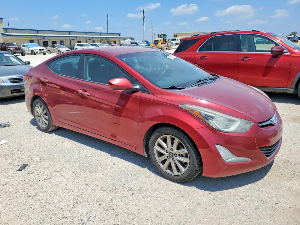 Продажа на аукционе авто 2014 Hyundai Elantra, vin: 5NPDH4AE6EH496430, номер лота: 62665716