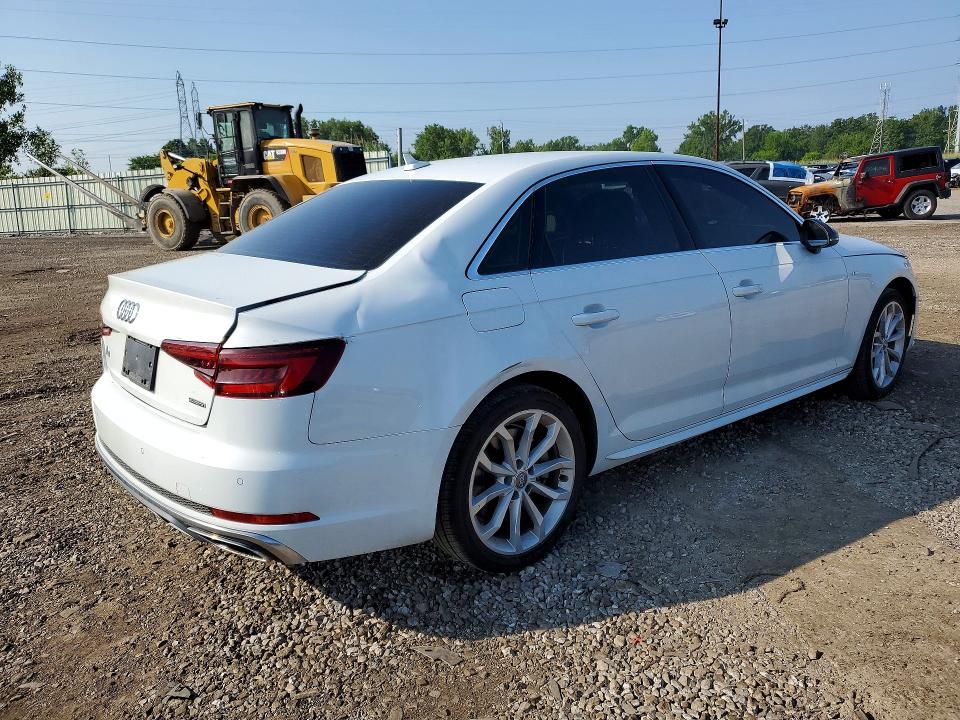 Продажа на аукционе авто 2019 Audi A4, vin: WAUENAF4XKN001554, номер лота: 60423116