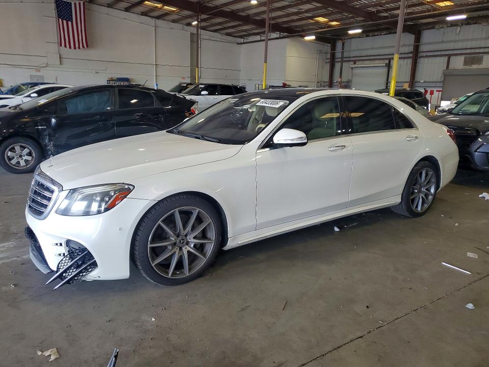 60433006 :رقم المزاد ، WDDUG6GB7JA364134 vin ، 2018 Mercedes-benz S مزاد بيع
