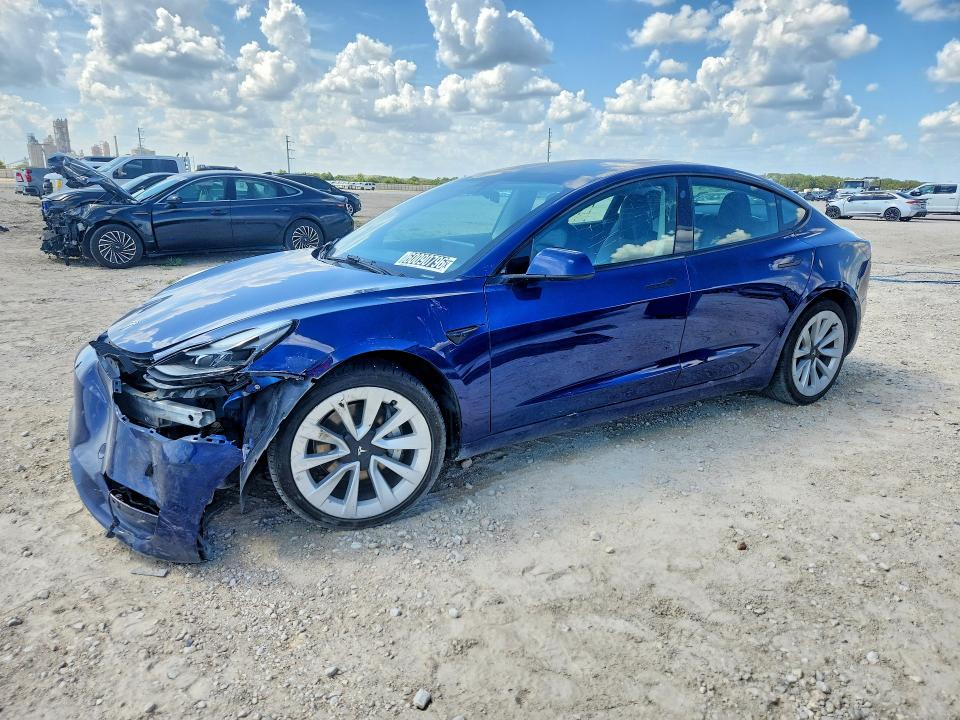 Продаж на аукціоні авто 2022 Tesla Model 3, vin: 5YJ3E1EA5NF371931, номер лоту: 60090796