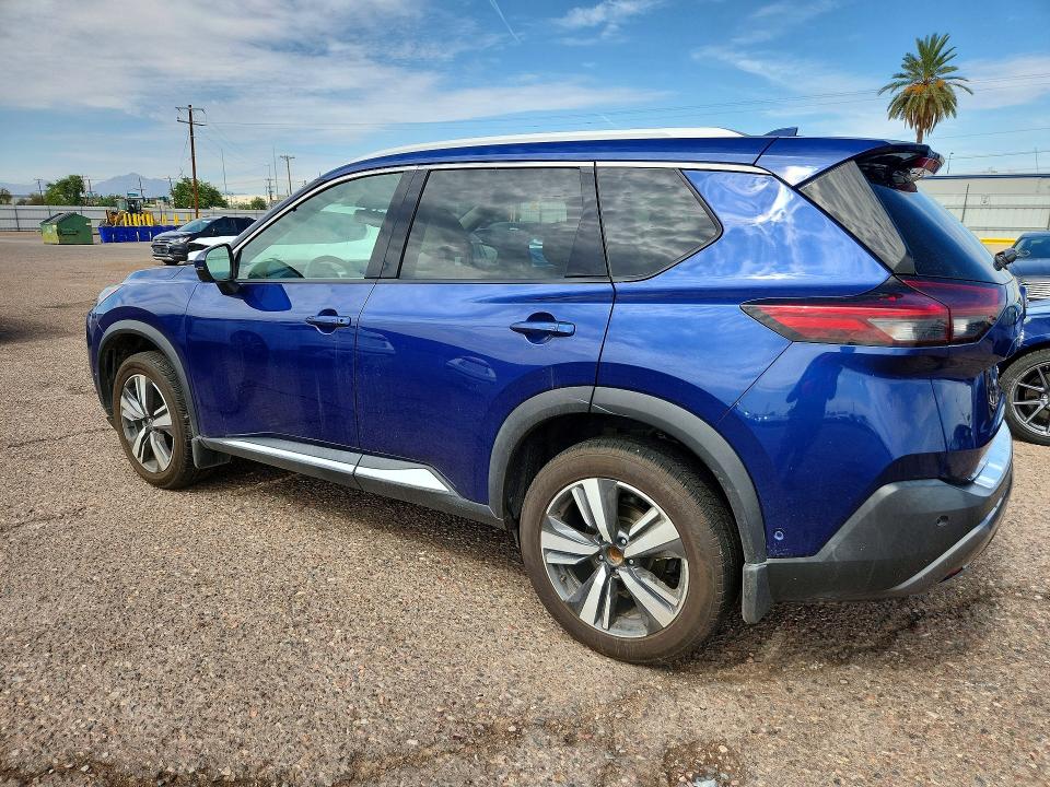 61071866 :رقم المزاد ، 5N1BT3CA7NC730138 vin ، 2022 Nissan Rogue مزاد بيع