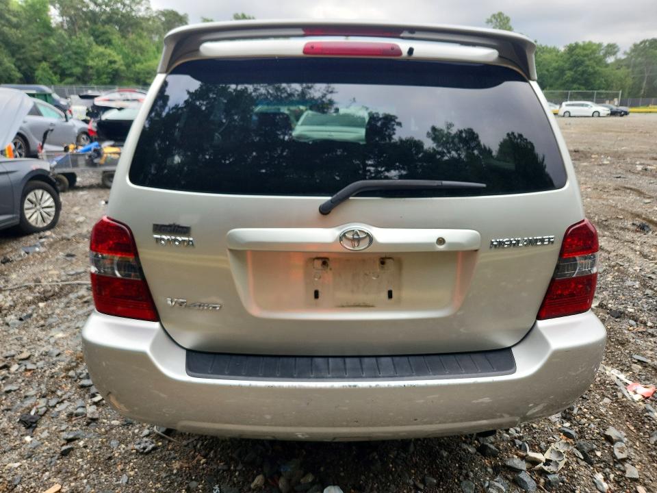 2005 Toyota Highlander მანქანა იყიდება აუქციონზე, vin: JTEEP21AX50126308, აუქციონის ნომერი: 59280436