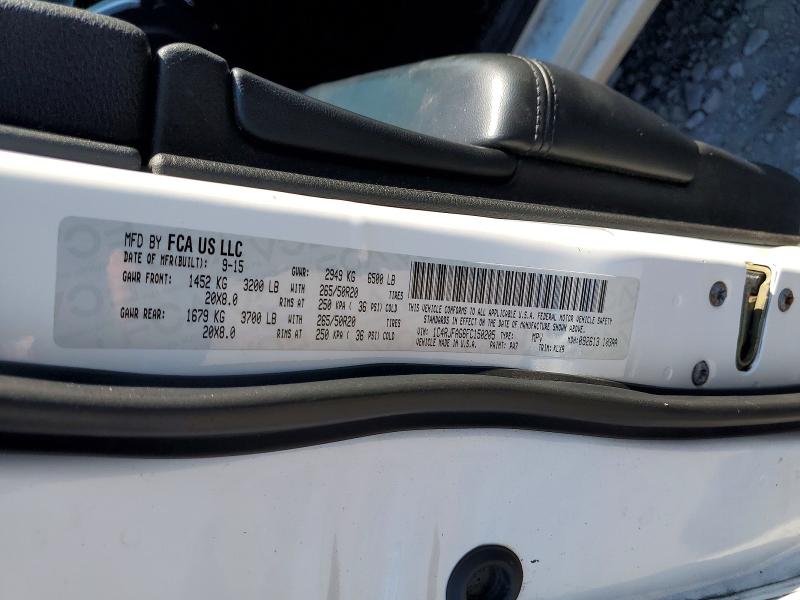 Продаж на аукціоні авто 2015 Jeep Grand Cherokee, vin: 1C4RJFAG6FC150205, номер лоту: 61021666