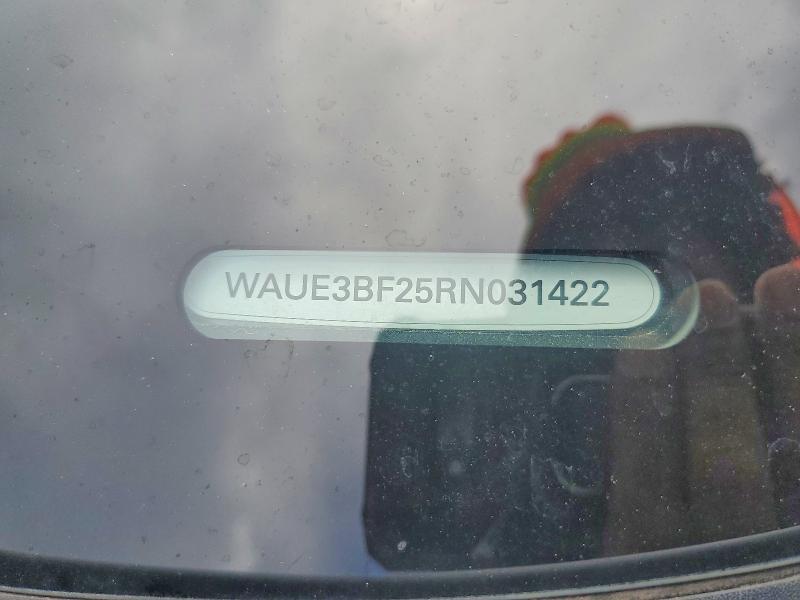 Aukcja sprzedaży 2024 Audi A6, vin: WAUE3BF25RN031422, numer aukcji: 62862786
