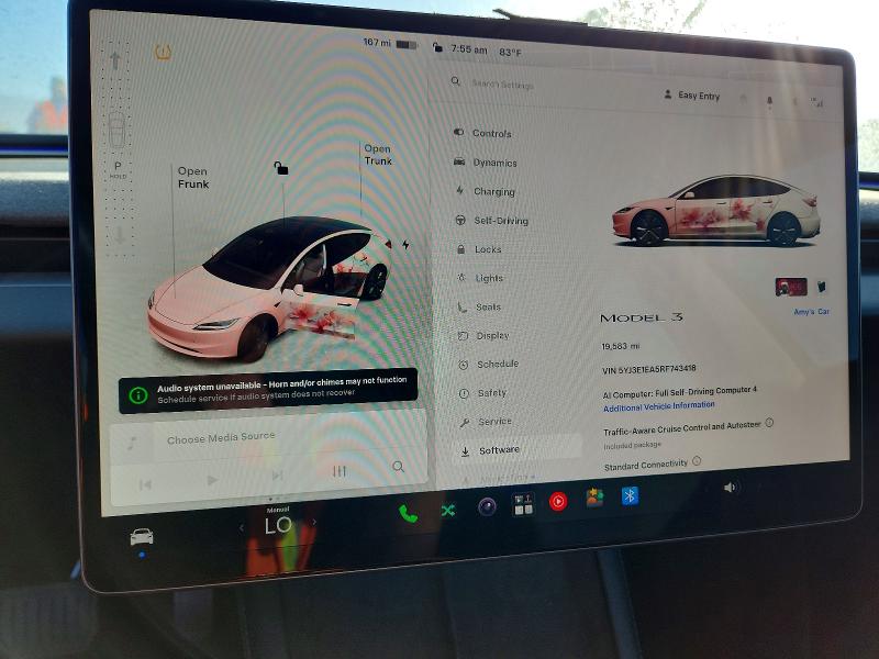2024 Tesla Model 3 მანქანა იყიდება აუქციონზე, vin: 5YJ3E1EA5RF743418, აუქციონის ნომერი: 61358376