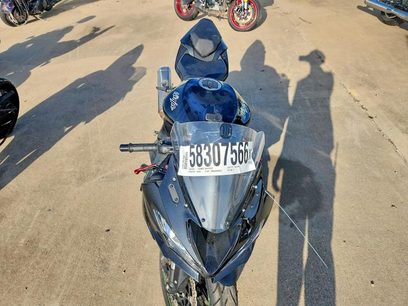 58307566 :رقم المزاد ، JKBZXJH19KA001141 vin ، 2019 Kawasaki Zx636 مزاد بيع
