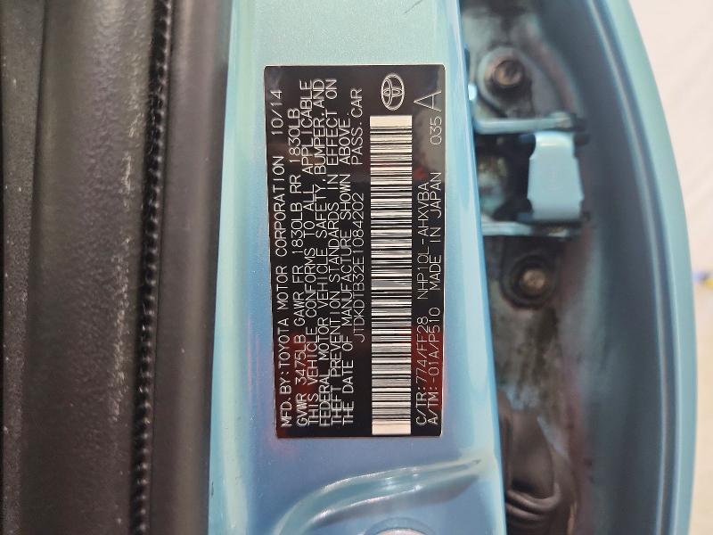 Продаж на аукціоні авто 2014 Toyota Prius C, vin: JTDKDTB32E1084202, номер лоту: 62882736