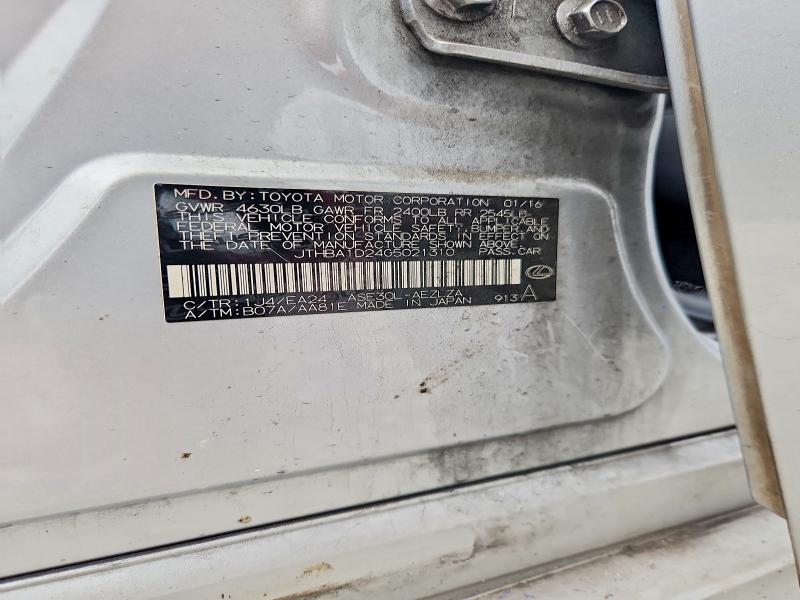 Aukcja sprzedaży 2016 Lexus Is, vin: JTHBA1D24G5021310, numer aukcji: 60760936
