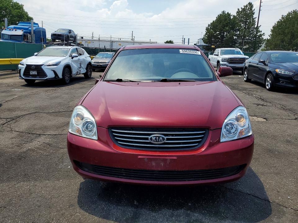 2007 Kia Optima მანქანა იყიდება აუქციონზე, vin: KNAGE123875137596, აუქციონის ნომერი: 59639356