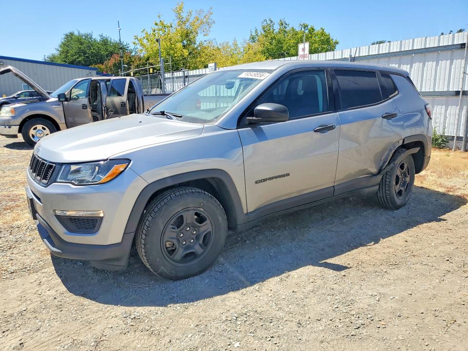 Aukcja sprzedaży 2019 Jeep Compass, vin: 3C4NJCABXKT615780, numer aukcji: 59849856