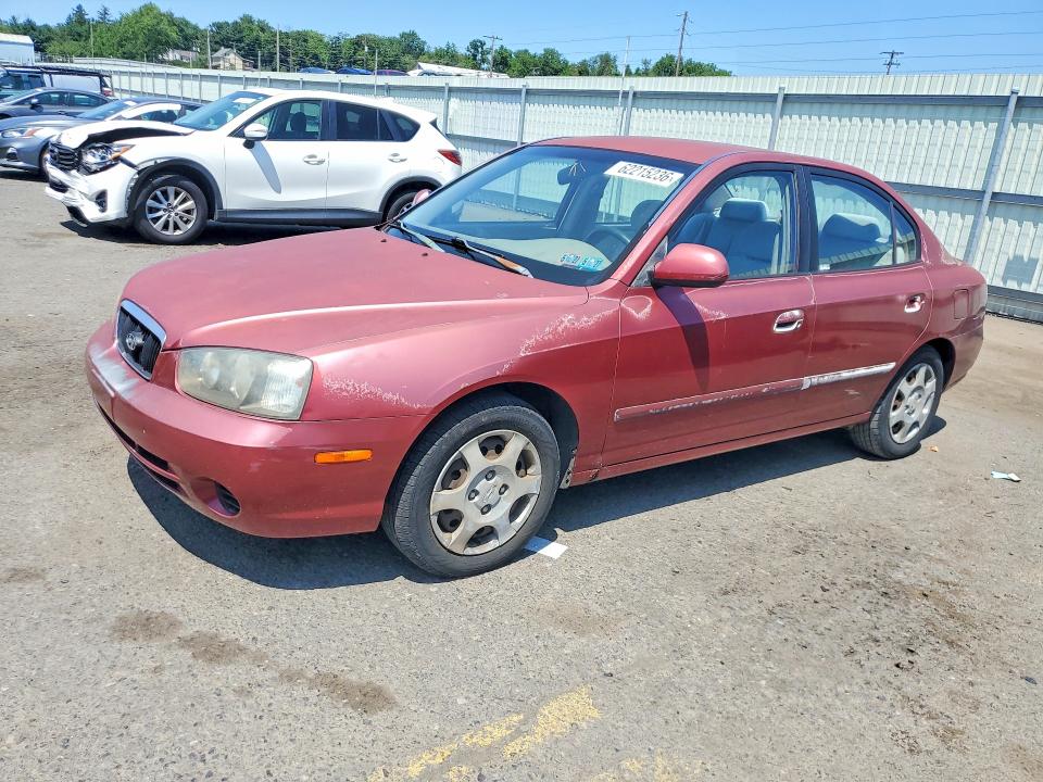 2002 Hyundai Elantra მანქანა იყიდება აუქციონზე, vin: KMHDN45D92U399911, აუქციონის ნომერი: 62215236