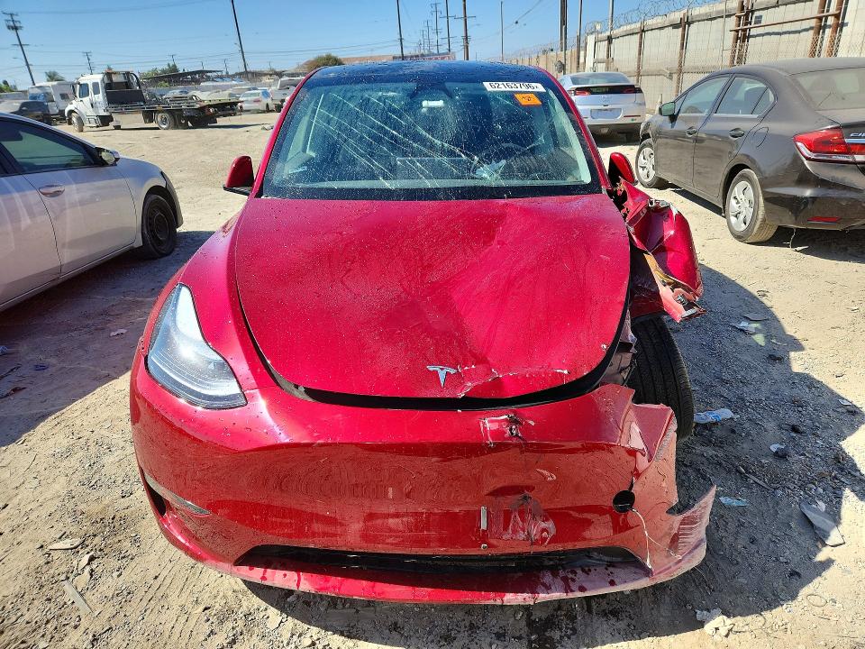 Продажа на аукционе авто 2025 Tesla Model Y, vin: 7SAYGAEE9SF263023, номер лота: 62163796