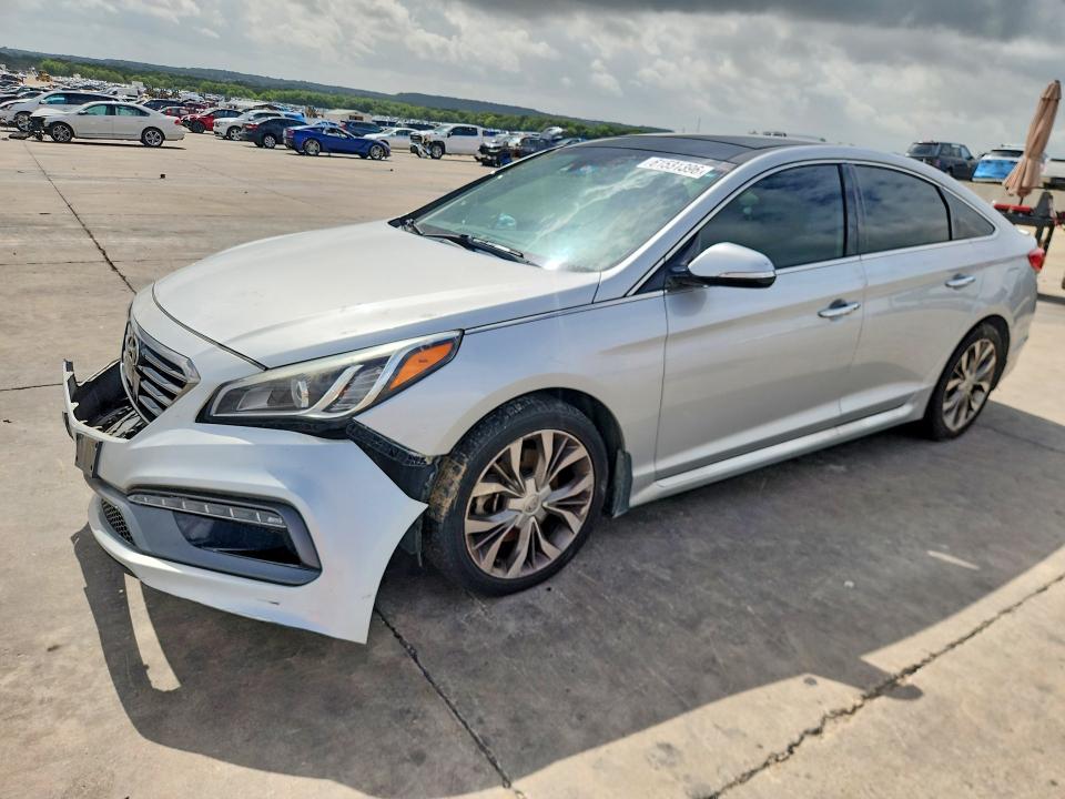 2015 Hyundai Sonata მანქანა იყიდება აუქციონზე, vin: 5NPE34AB3FH167372, აუქციონის ნომერი: 61531396