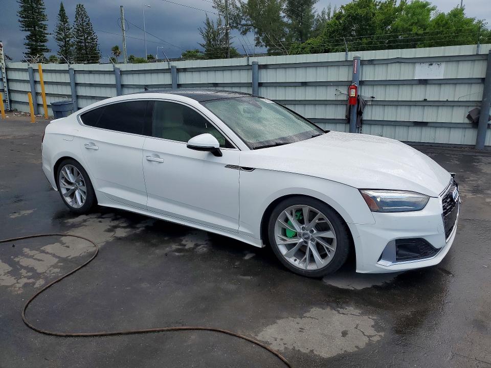 2020 Audi A5 მანქანა იყიდება აუქციონზე, vin: WAUANCF59LA008572, აუქციონის ნომერი: 59625966