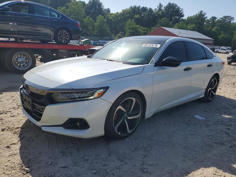 59152676 :رقم المزاد ، 1HGCV1F40MA108490 vin ، 2021 Honda Accord مزاد بيع