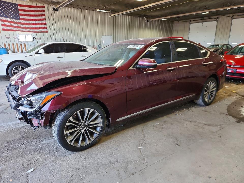 2016 Hyundai Genesis მანქანა იყიდება აუქციონზე, vin: KMHGN4JE2GU127719, აუქციონის ნომერი: 61975916