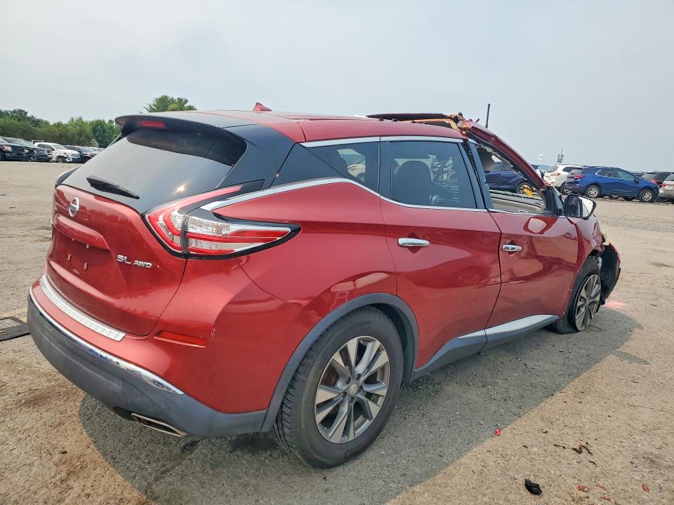Aukcja sprzedaży 2015 Nissan Murano, vin: 5N1AZ2MH5FN217282, numer aukcji: 61103036