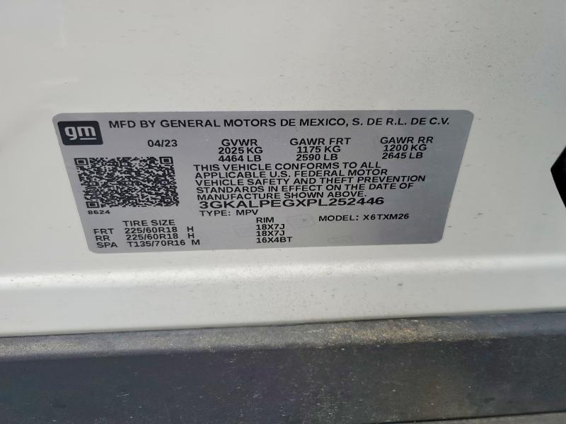 Aukcja sprzedaży 2023 Gmc Terrain, vin: 3GKALPEGXPL252446, numer aukcji: 60862466