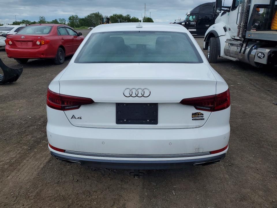 2019 Audi A4 მანქანა იყიდება აუქციონზე, vin: WAUANAF44KN010118, აუქციონის ნომერი: 61839716
