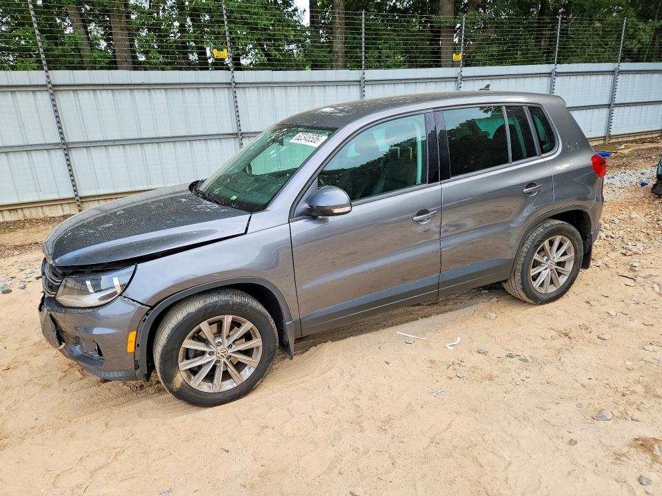 2014 Volkswagen Tiguan მანქანა იყიდება აუქციონზე, vin: WVGBV3AX3EW550123, აუქციონის ნომერი: 62346506