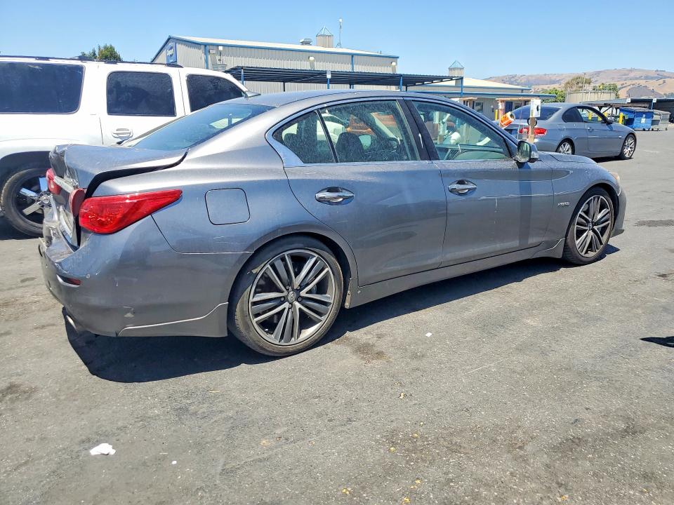 2014 Infiniti Q50 Hybrid მანქანა იყიდება აუქციონზე, vin: JN1AV7AP4EM691305, აუქციონის ნომერი: 61876736