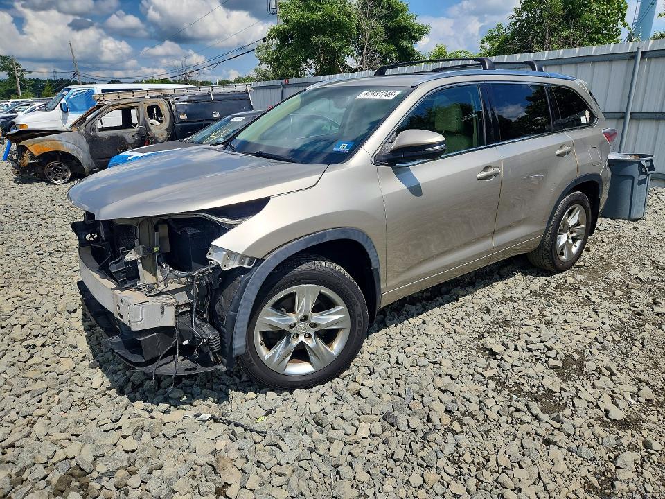 2015 Toyota Highlander მანქანა იყიდება აუქციონზე, vin: 5TDDKRFH2FS116609, აუქციონის ნომერი: 62881246