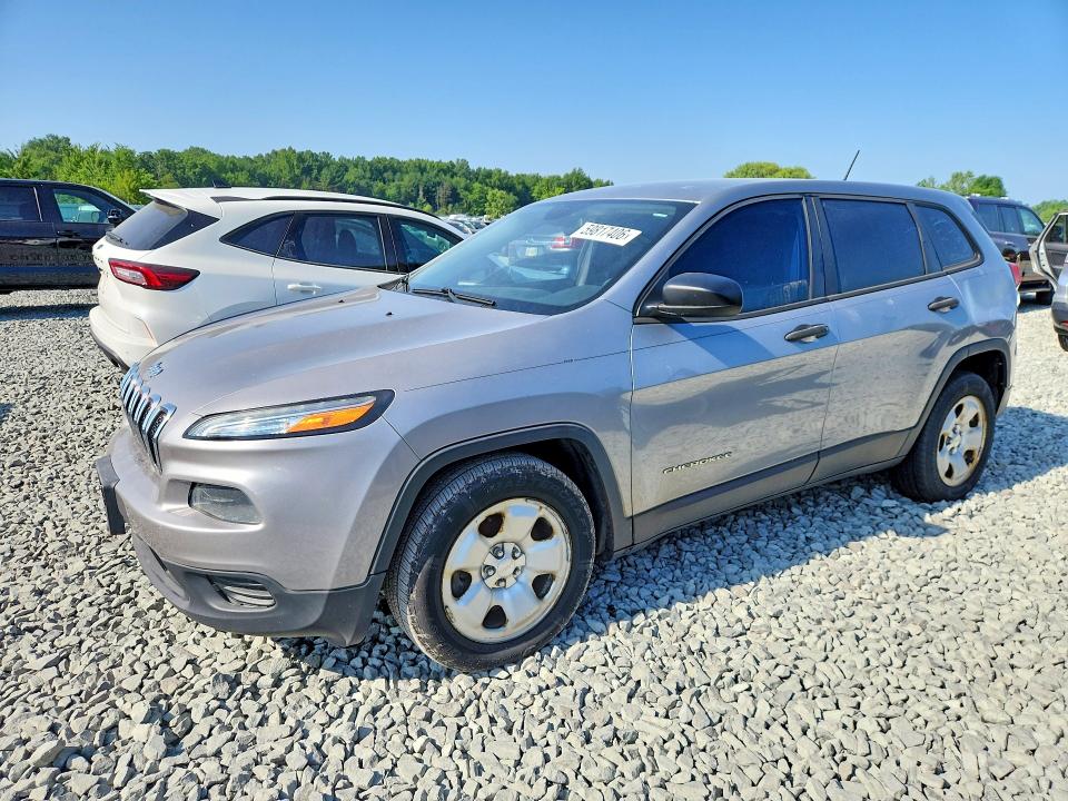 2014 Jeep Cherokee მანქანა იყიდება აუქციონზე, vin: 1C4PJLAB6EW104509, აუქციონის ნომერი: 59817406