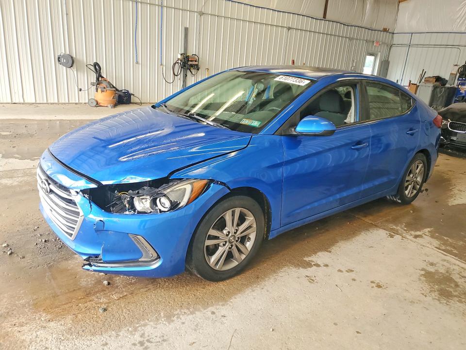 61077336 :رقم المزاد ، KMHD84LF0HU242918 vin ، 2017 Hyundai Elantra مزاد بيع