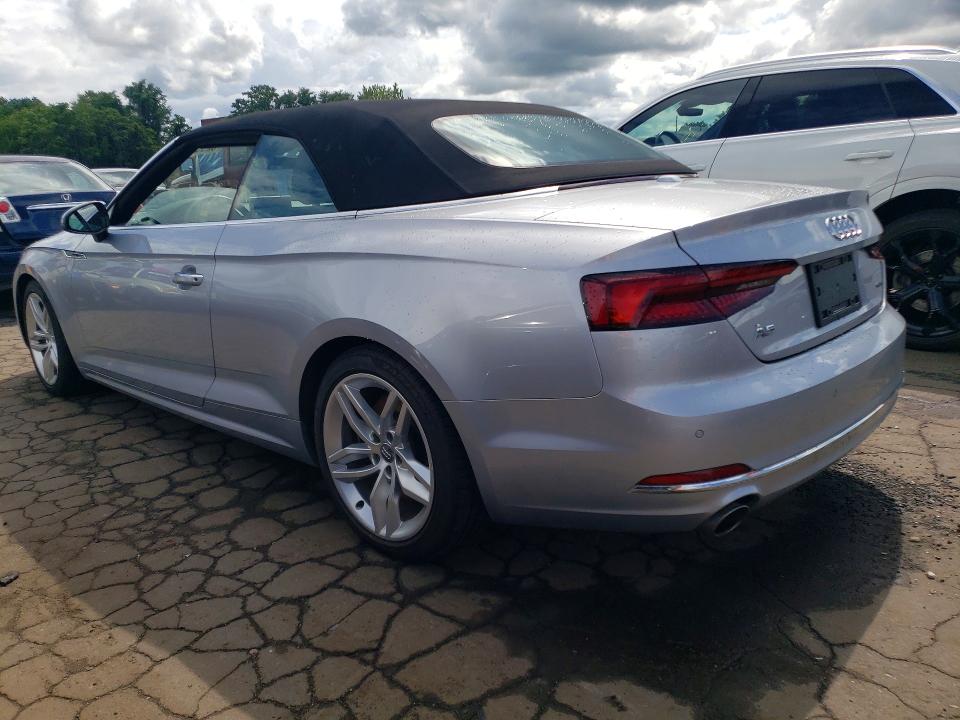 2019 Audi A5 მანქანა იყიდება აუქციონზე, vin: WAUYNGF53KN001811, აუქციონის ნომერი: 62950856