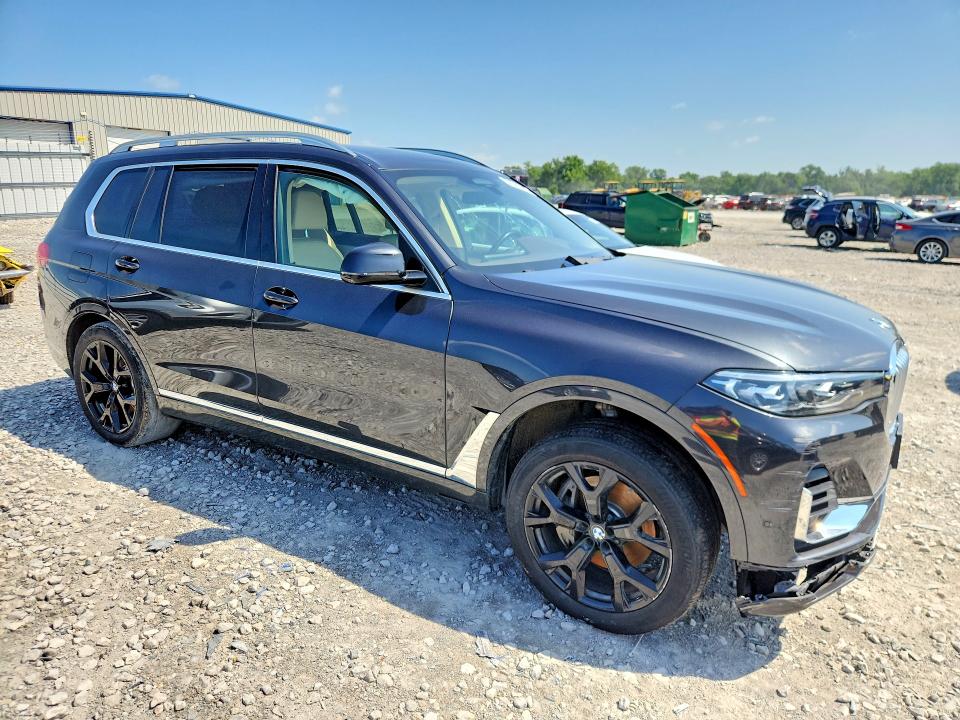 58581796 :رقم المزاد ، 5UXCX4C52KLS38861 vin ، 2019 Bmw X7 مزاد بيع