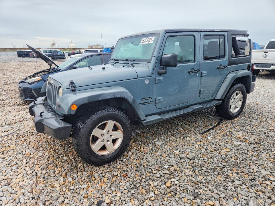 Продажа на аукционе авто 2014 Jeep Wrangler Unlimited, vin: 1C4HJWDG4EL104409, номер лота: 59316826