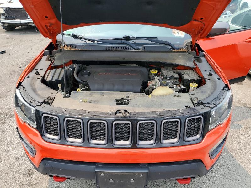 2018 Jeep Compass მანქანა იყიდება აუქციონზე, vin: 3C4NJDDB9JT128845, აუქციონის ნომერი: 61284366