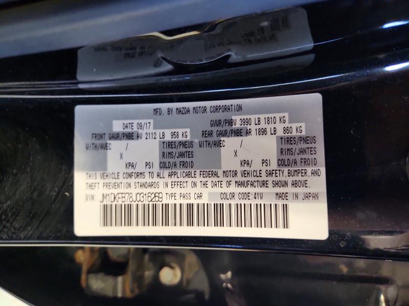 Aukcja sprzedaży 2018 Mazda Cx-3, vin: JM1DKFB78J0316269, numer aukcji: 62610436