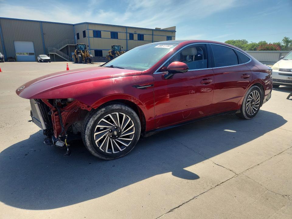 59612756 :رقم المزاد ، KMHL54JJ9RA087445 vin ، 2024 Hyundai Sonata Hybrid مزاد بيع