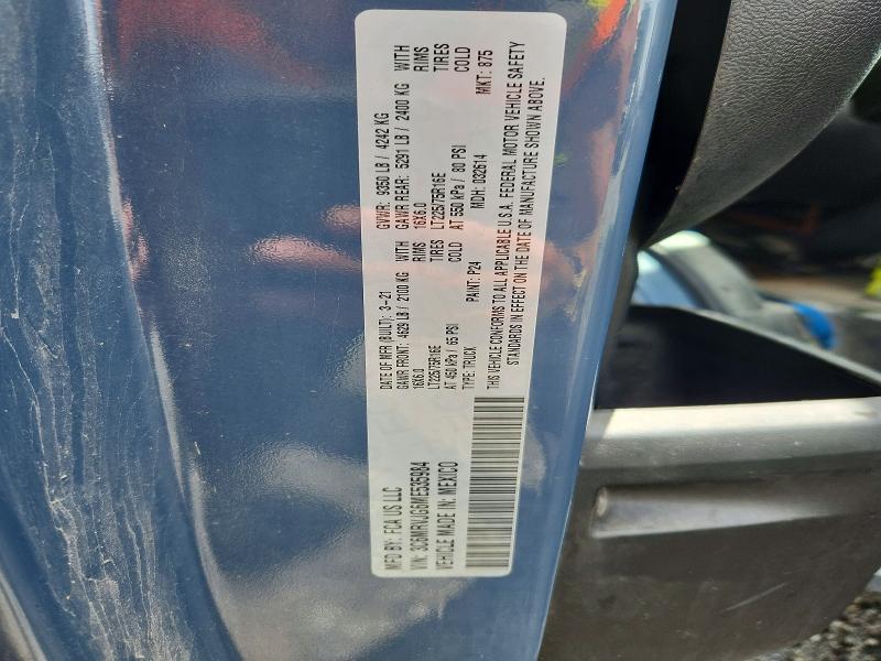 Продаж на аукціоні авто 2021 Ram Promaster 3500, vin: 3C6MRVJG6ME535984, номер лоту: 59746116