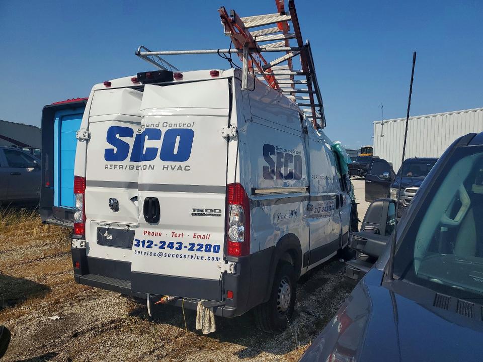 62197136 :رقم المزاد ، 3C6LRVBG8RE123132 vin ، 2024 Ram Promaster 1500 مزاد بيع