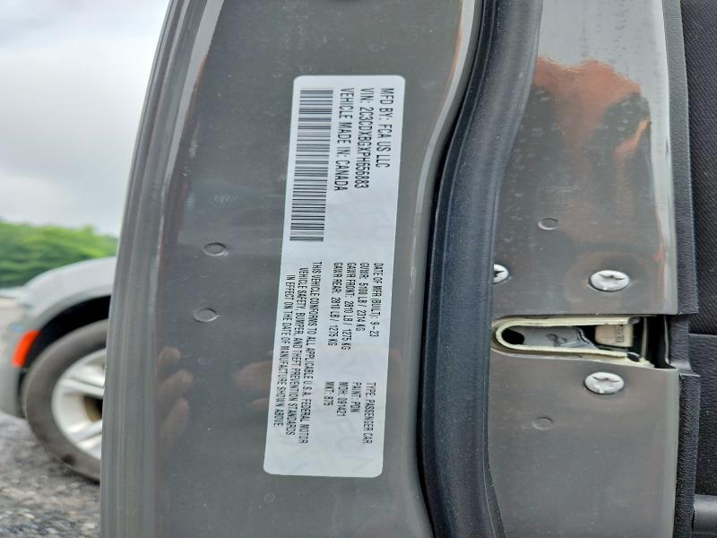 Продаж на аукціоні авто 2023 Dodge Charger, vin: 2C3CDXBGXPH656883, номер лоту: 62280246