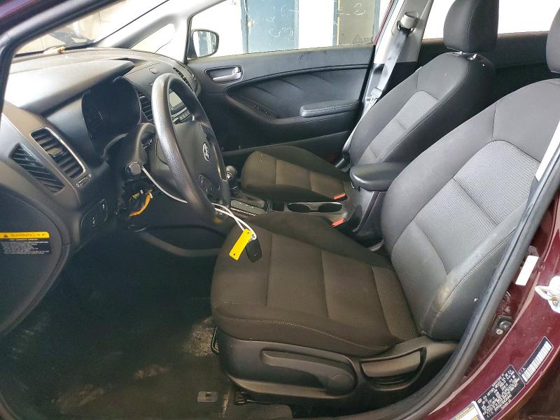 60307336 :رقم المزاد ، 3KPFK4A79HE040443 vin ، 2017 Kia Forte مزاد بيع