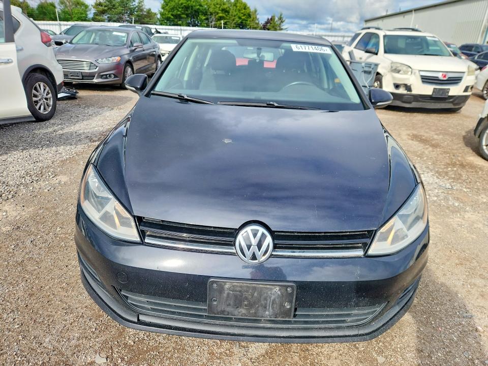 2015 Volkswagen Golf მანქანა იყიდება აუქციონზე, vin: 3VW217AU6FM078270, აუქციონის ნომერი: 61771406