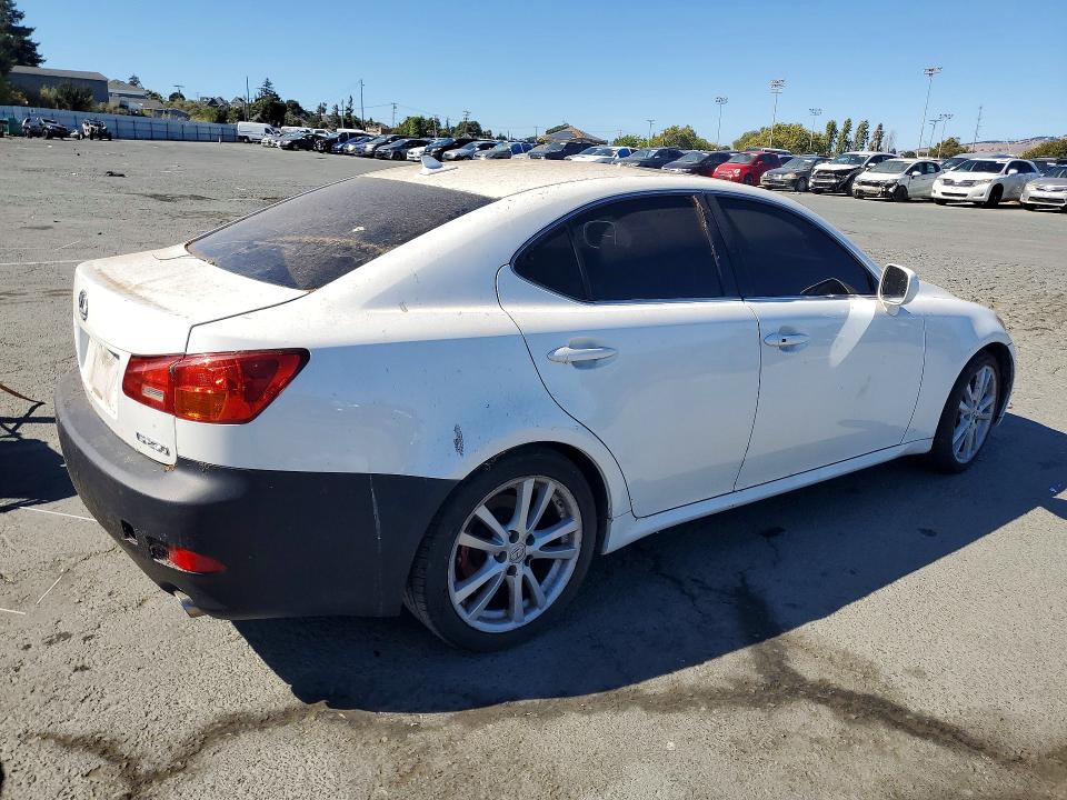 2007 Lexus Is მანქანა იყიდება აუქციონზე, vin: JTHBK262272030993, აუქციონის ნომერი: 61399536