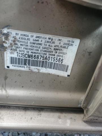 Продажа на аукционе авто 2005 Honda Accord, vin: 1HGCM66875A015566, номер лота: 60371176