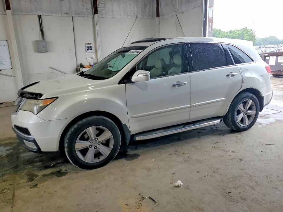 59738006 :رقم المزاد ، 2HNYD2H61AH501983 vin ، 2010 Acura Mdx مزاد بيع