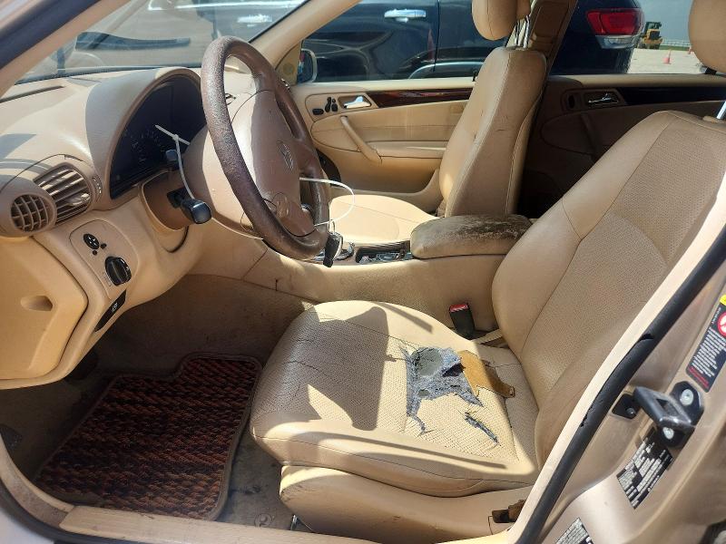 59902116 :رقم المزاد ، WDBRH64J72F156914 vin ، 2002 Mercedes-benz C مزاد بيع