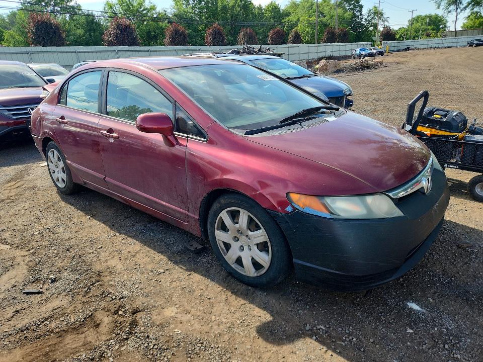 60011356 :رقم المزاد ، 1HGFA165X7L050348 vin ، 2007 Honda Civic مزاد بيع