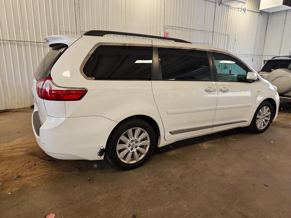 Продажа на аукционе авто 2017 Toyota Sienna, vin: 5TDDZ3DC5HS160929, номер лота: 62038676