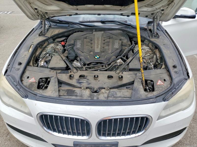 2013 Bmw 750 მანქანა იყიდება აუქციონზე, vin: WBAYE8C56DD132296, აუქციონის ნომერი: 61533876