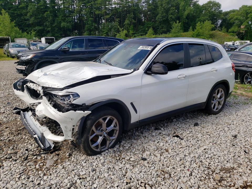 2020 Bmw X3 მანქანა იყიდება აუქციონზე, vin: 5UXTY5C02LLT37480, აუქციონის ნომერი: 59288516
