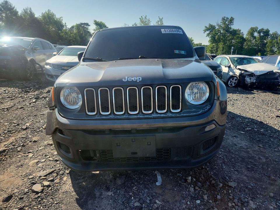 61306496 :رقم المزاد ، ZACCJBABXHPF29113 vin ، 2017 Jeep Renegade مزاد بيع